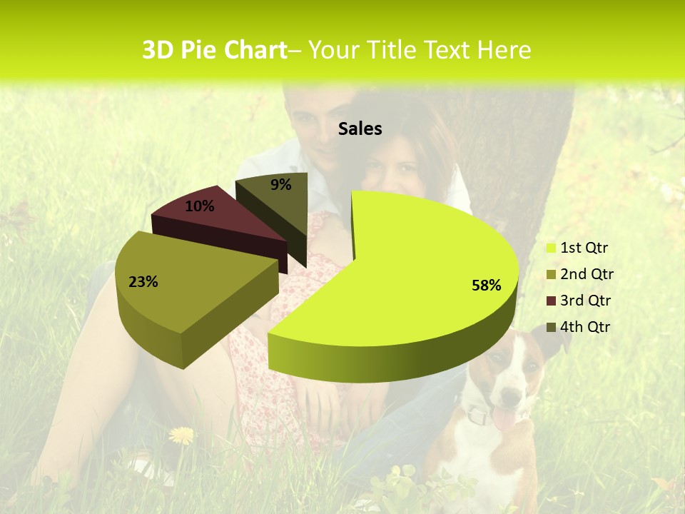 Colour Flower Young PowerPoint Template