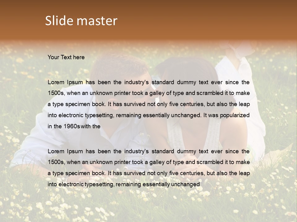 Two Family Thinking PowerPoint Template