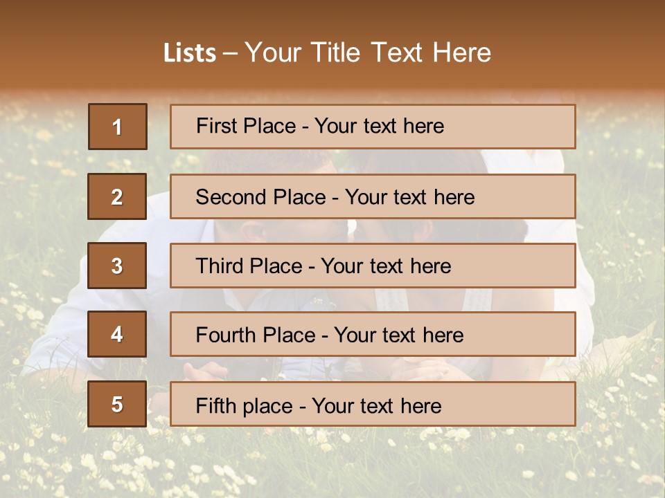 Two Family Thinking PowerPoint Template
