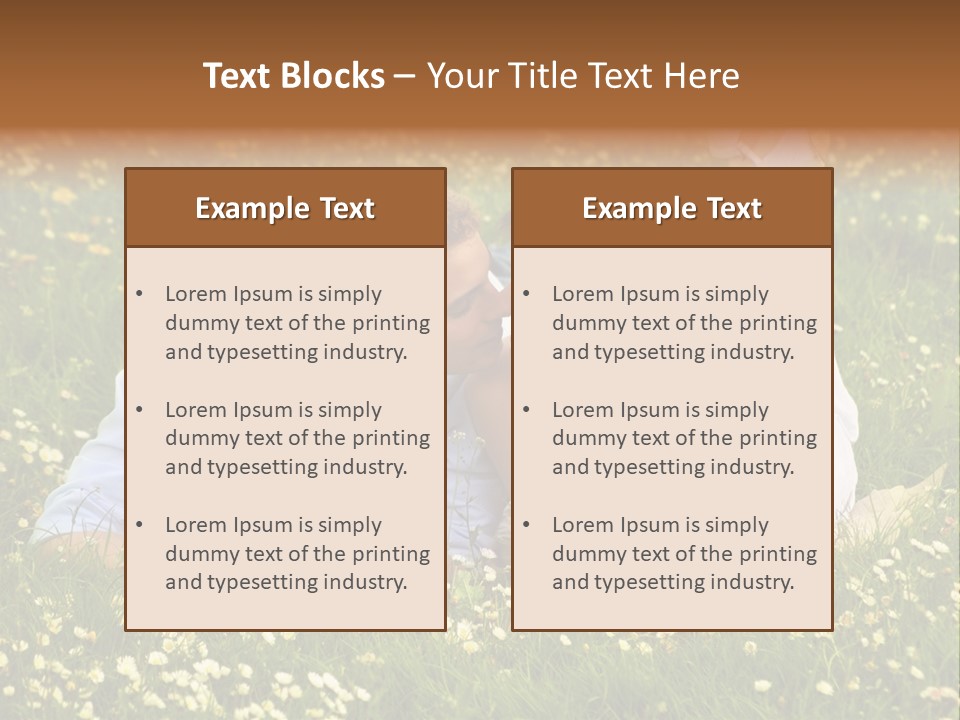 Two Family Thinking PowerPoint Template