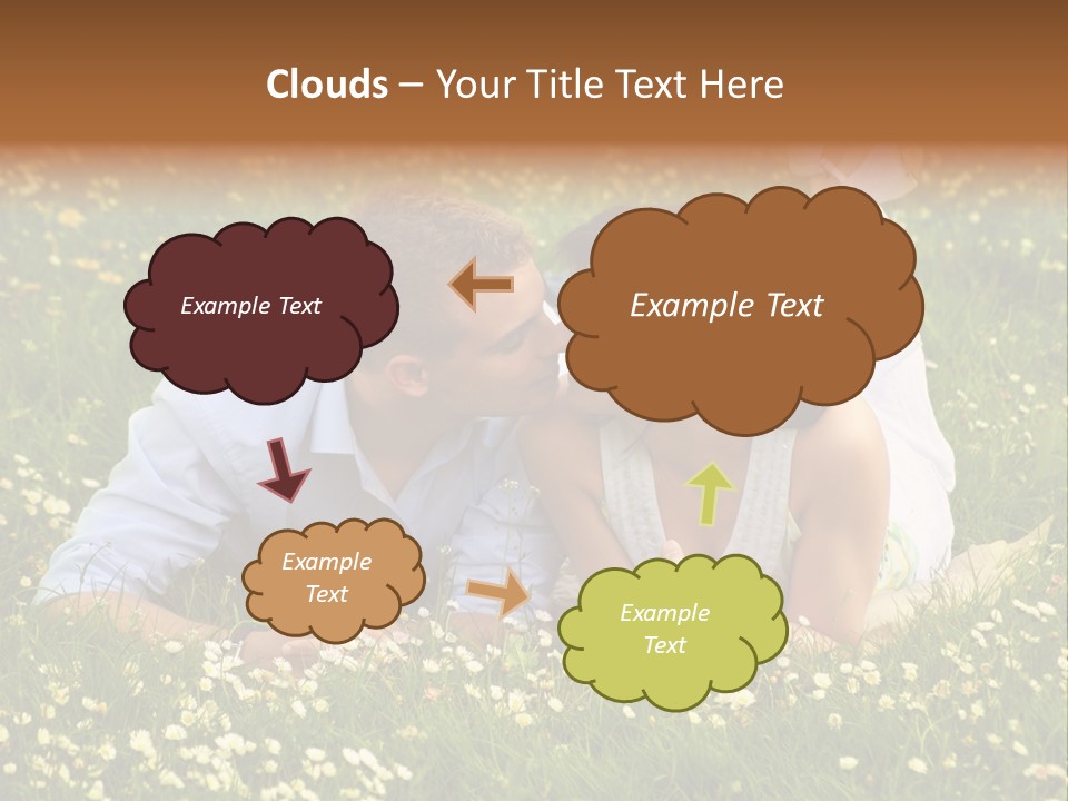 Two Family Thinking PowerPoint Template