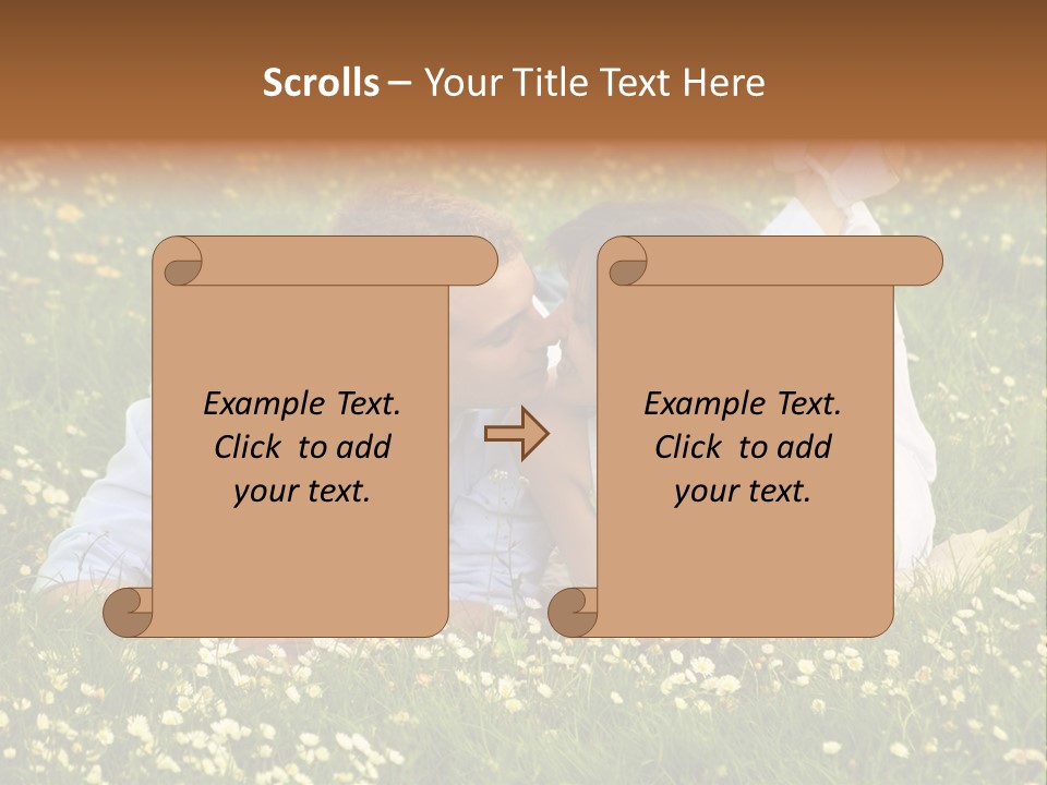 Two Family Thinking PowerPoint Template