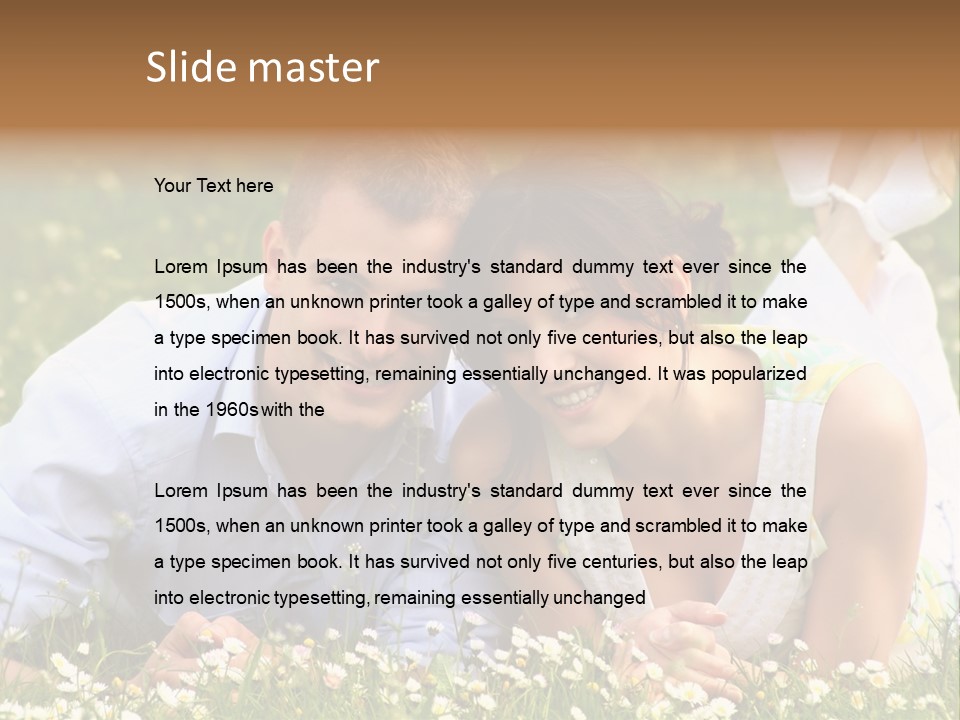 Animal Outdoor Laughing PowerPoint Template