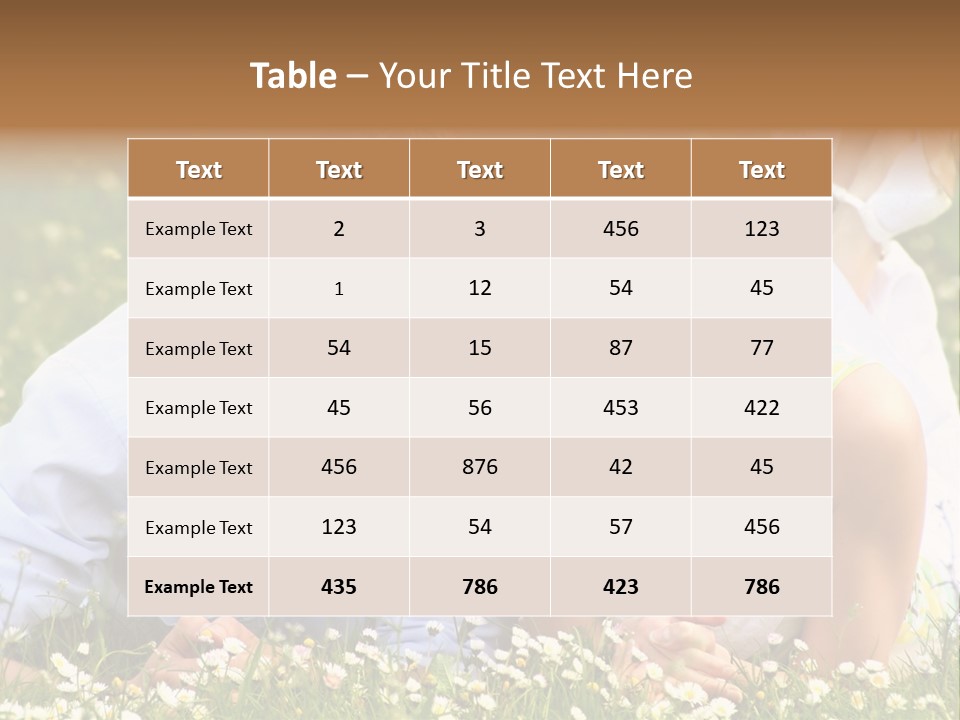 Animal Outdoor Laughing PowerPoint Template