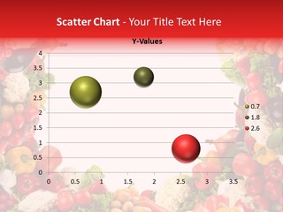 Potato Garden Red PowerPoint Template