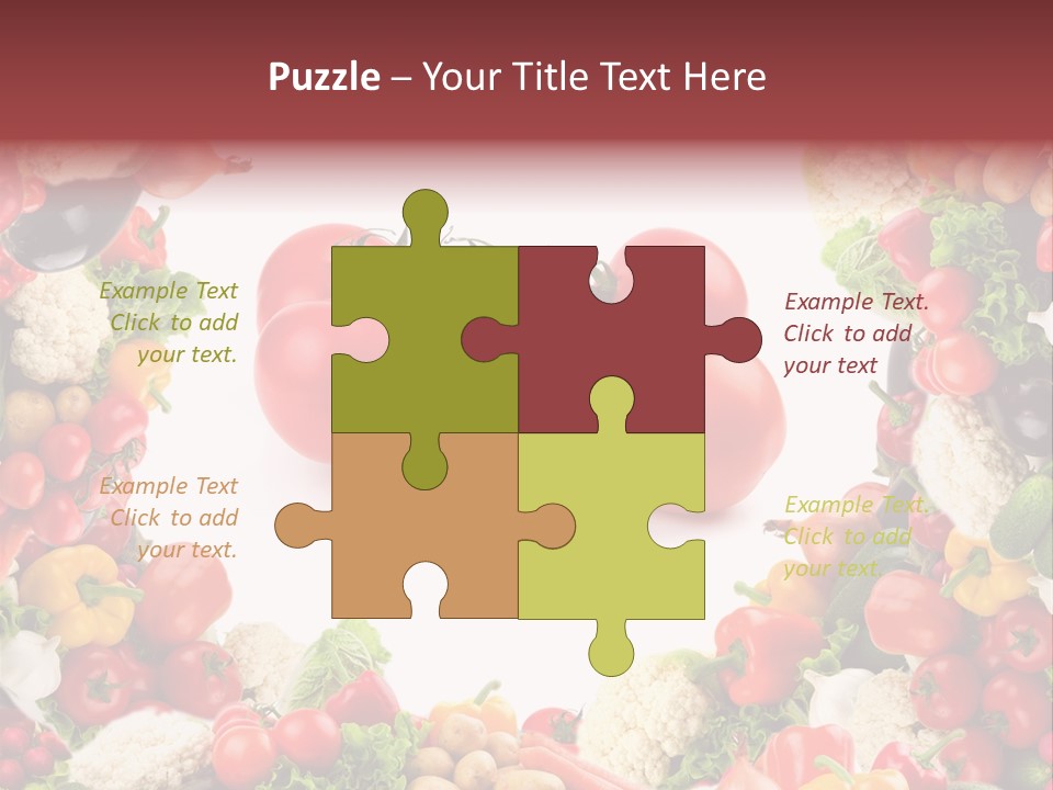 Fresh Autumn Cluster PowerPoint Template