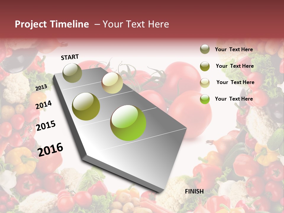 Fresh Autumn Cluster PowerPoint Template
