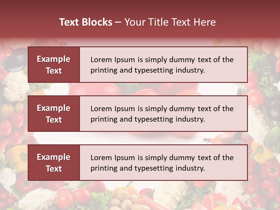 Fresh Autumn Cluster PowerPoint Template