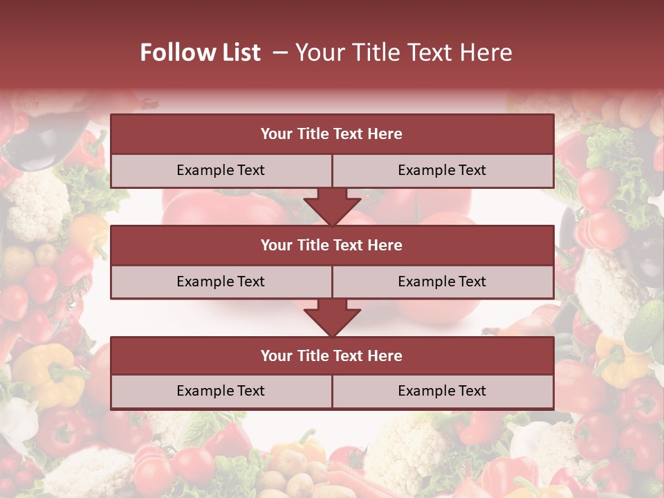Fresh Autumn Cluster PowerPoint Template