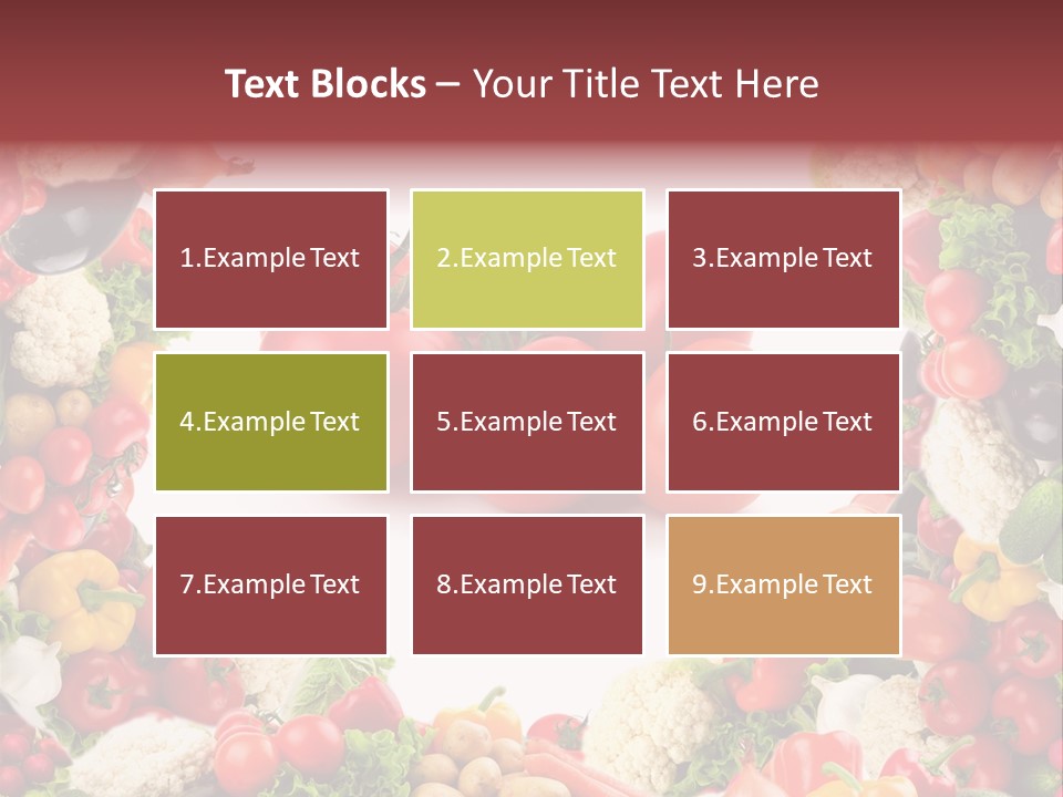 Fresh Autumn Cluster PowerPoint Template
