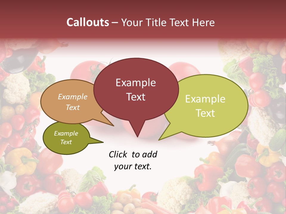 Fresh Autumn Cluster PowerPoint Template