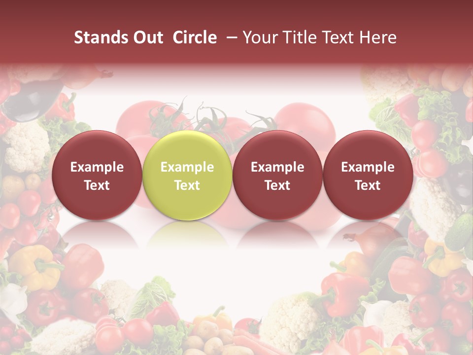 Fresh Autumn Cluster PowerPoint Template
