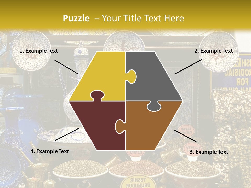 Label Crockery Herb PowerPoint Template