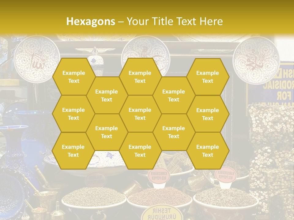 Label Crockery Herb PowerPoint Template