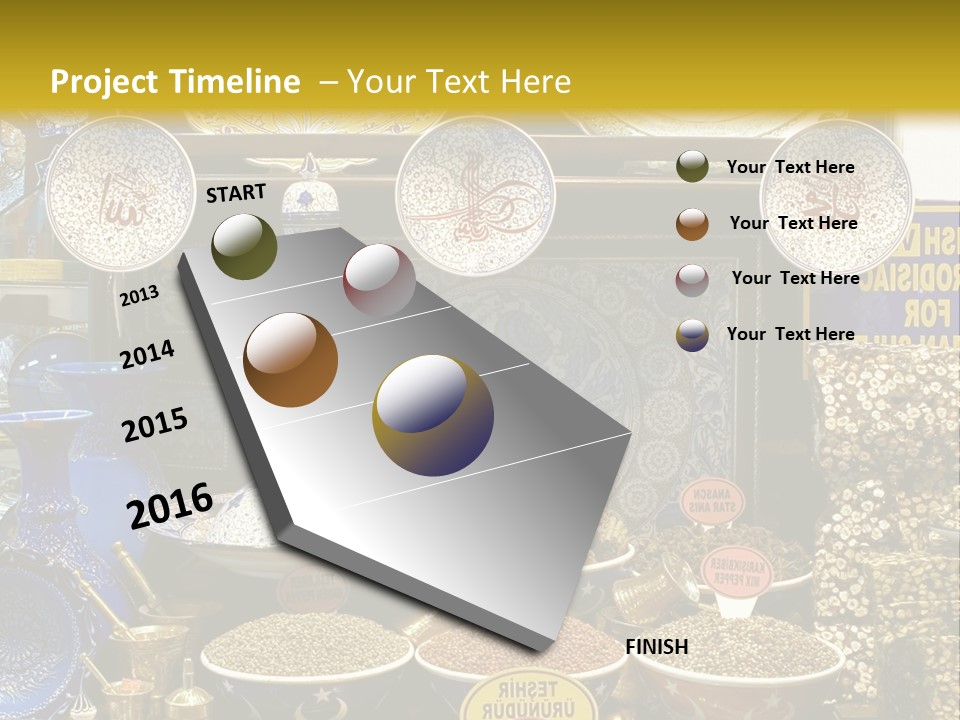 Label Crockery Herb PowerPoint Template
