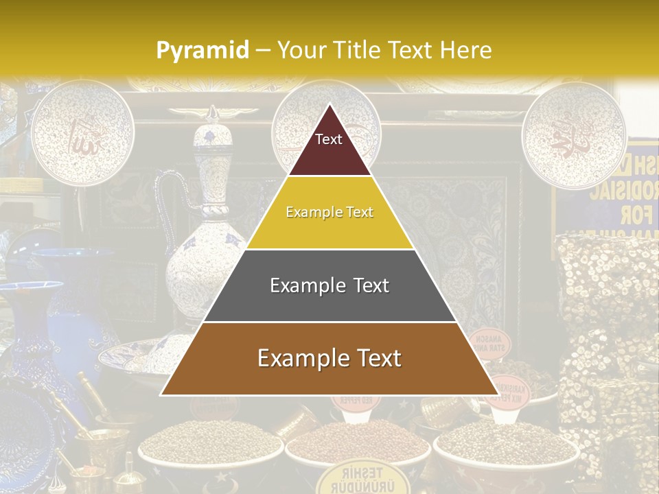 Label Crockery Herb PowerPoint Template