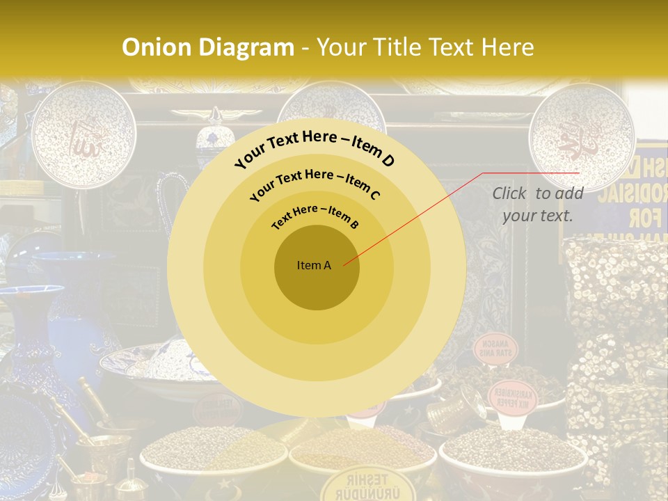 Label Crockery Herb PowerPoint Template