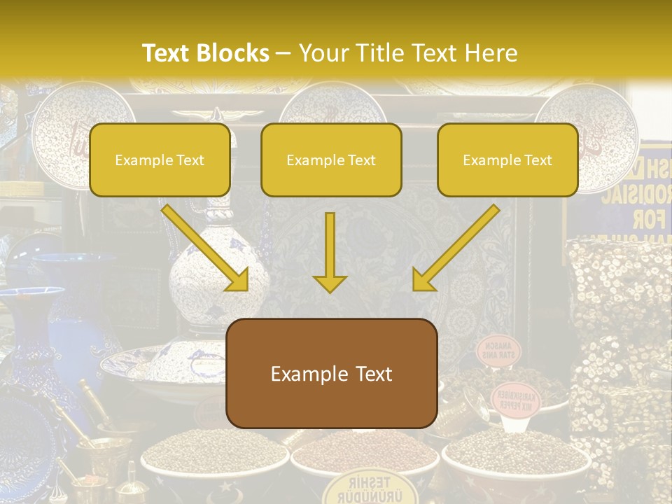 Label Crockery Herb PowerPoint Template