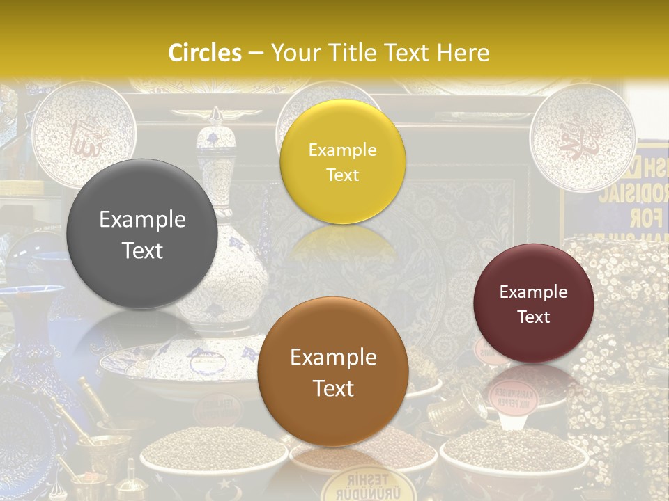 Label Crockery Herb PowerPoint Template