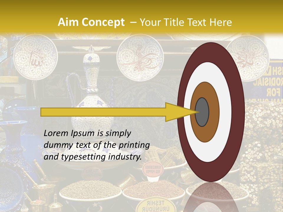 Label Crockery Herb PowerPoint Template