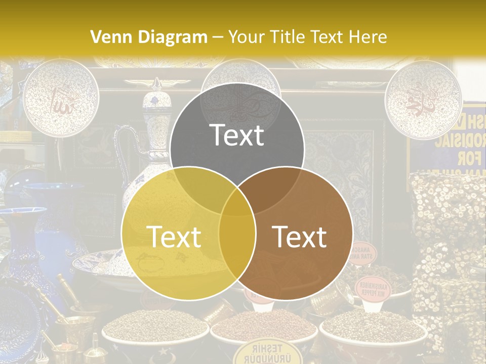 Label Crockery Herb PowerPoint Template