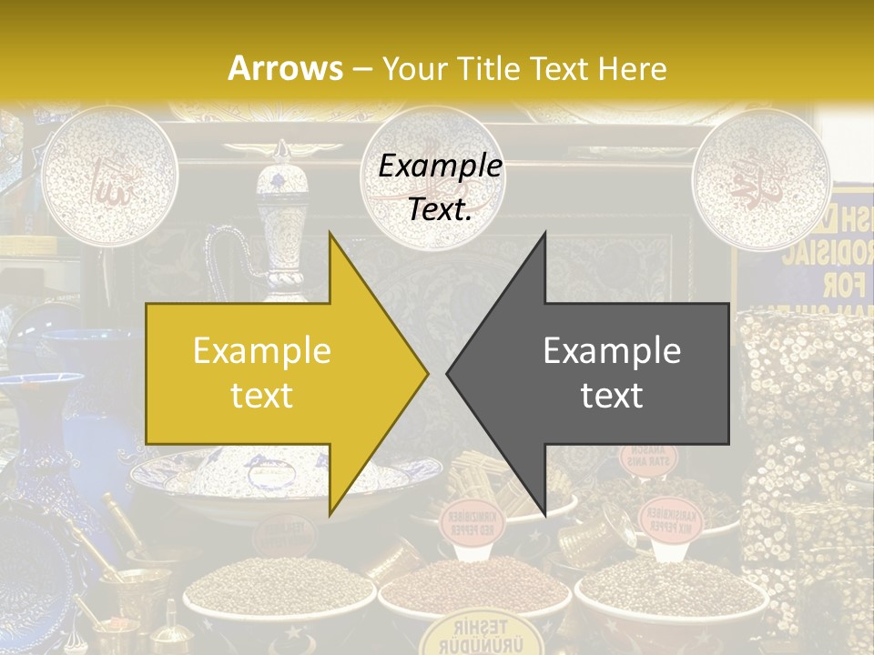 Label Crockery Herb PowerPoint Template