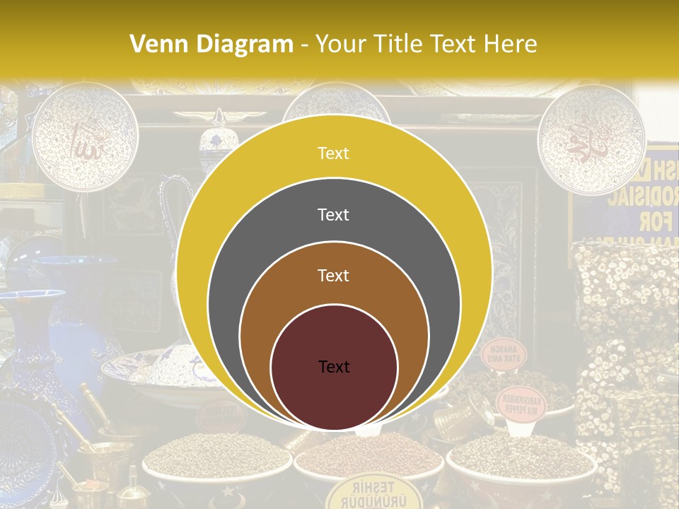Label Crockery Herb PowerPoint Template