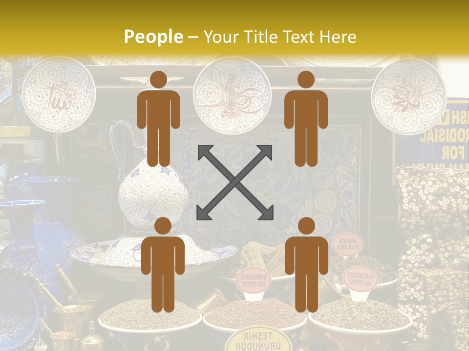 Label Crockery Herb PowerPoint Template