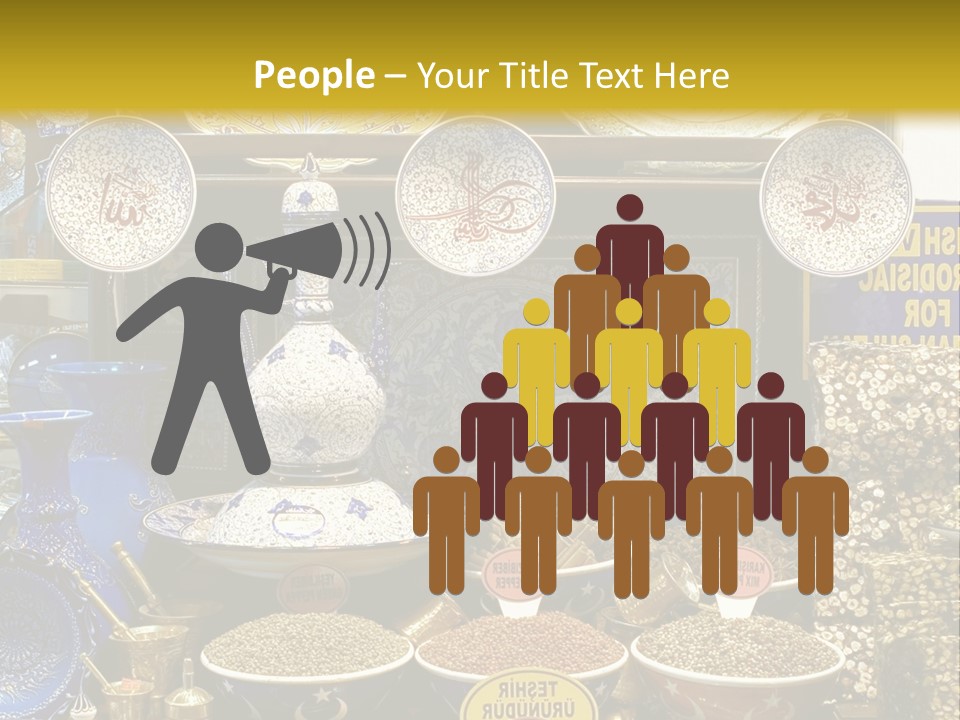 Label Crockery Herb PowerPoint Template