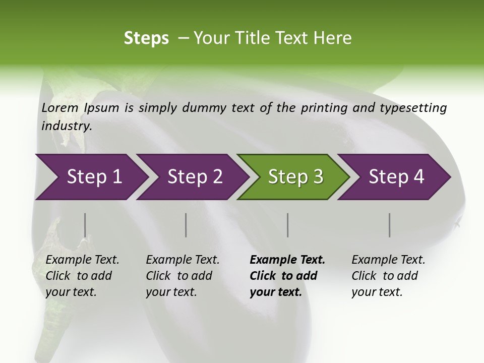 Fruit Nature Garden PowerPoint Template