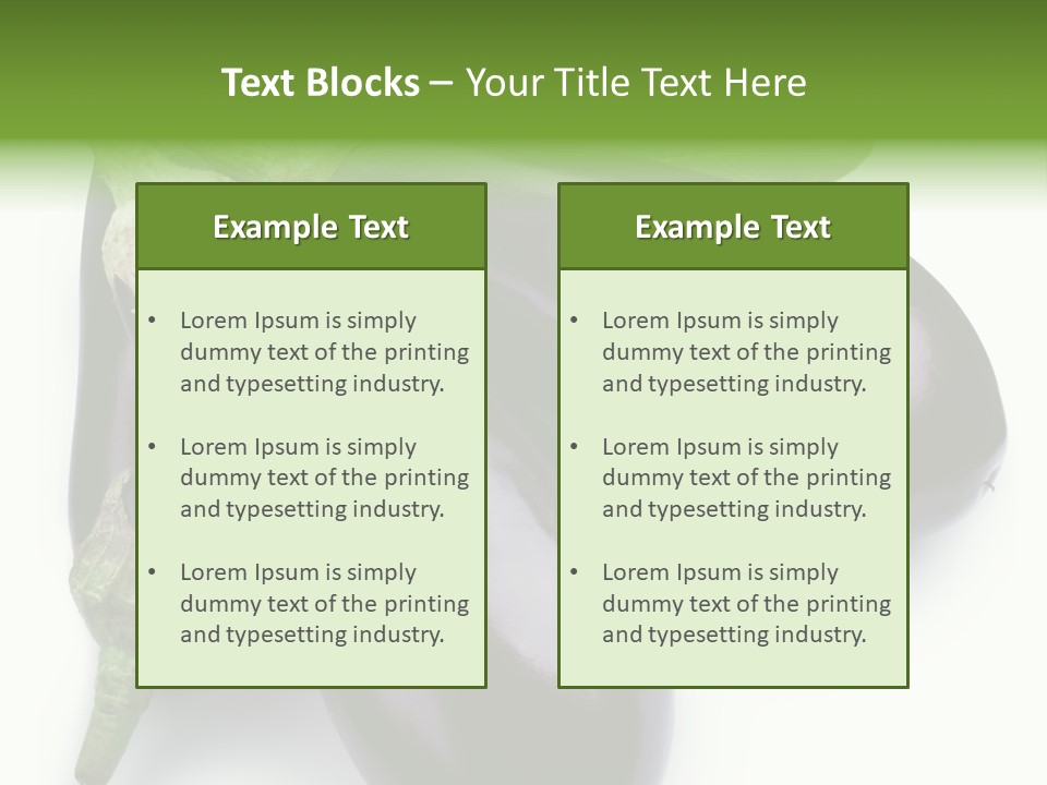 Fruit Nature Garden PowerPoint Template