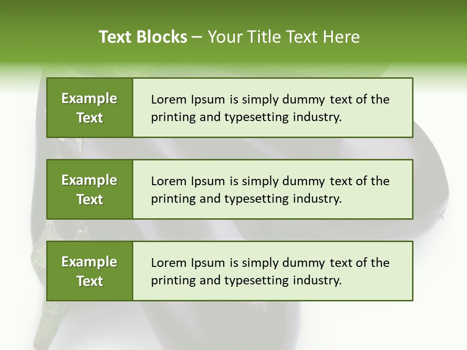 Fruit Nature Garden PowerPoint Template