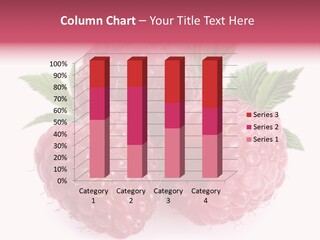 Raspberry Food Vitamin PowerPoint Template