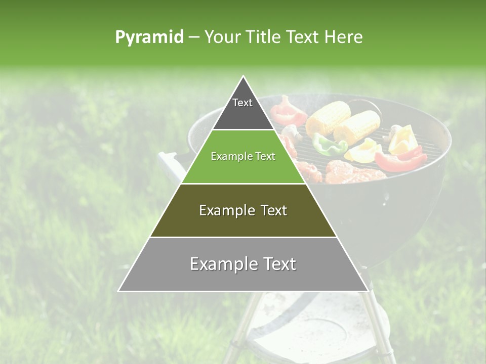 Yummy Roast Green PowerPoint Template