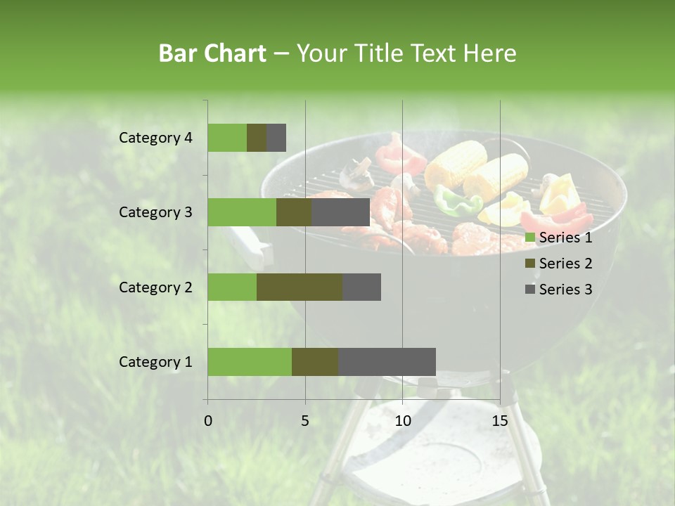 Yummy Roast Green PowerPoint Template