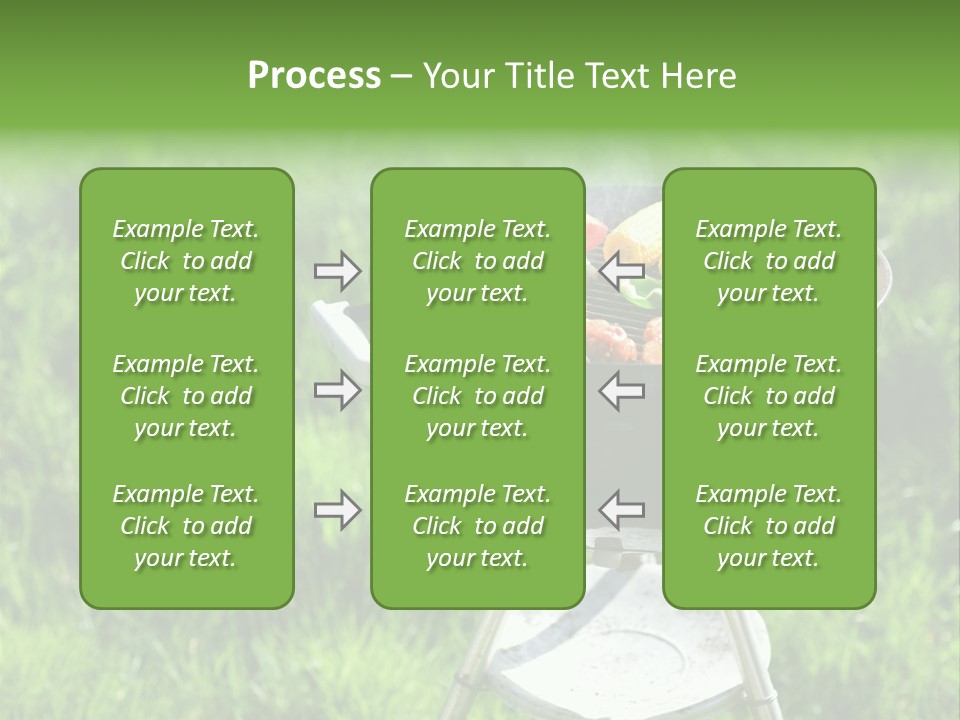 Yummy Roast Green PowerPoint Template