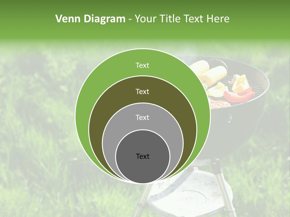 Yummy Roast Green PowerPoint Template