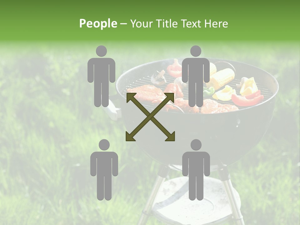 Yummy Roast Green PowerPoint Template