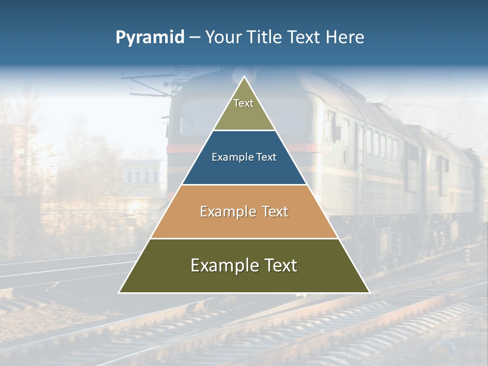 Rail Industrial Cargo PowerPoint Template