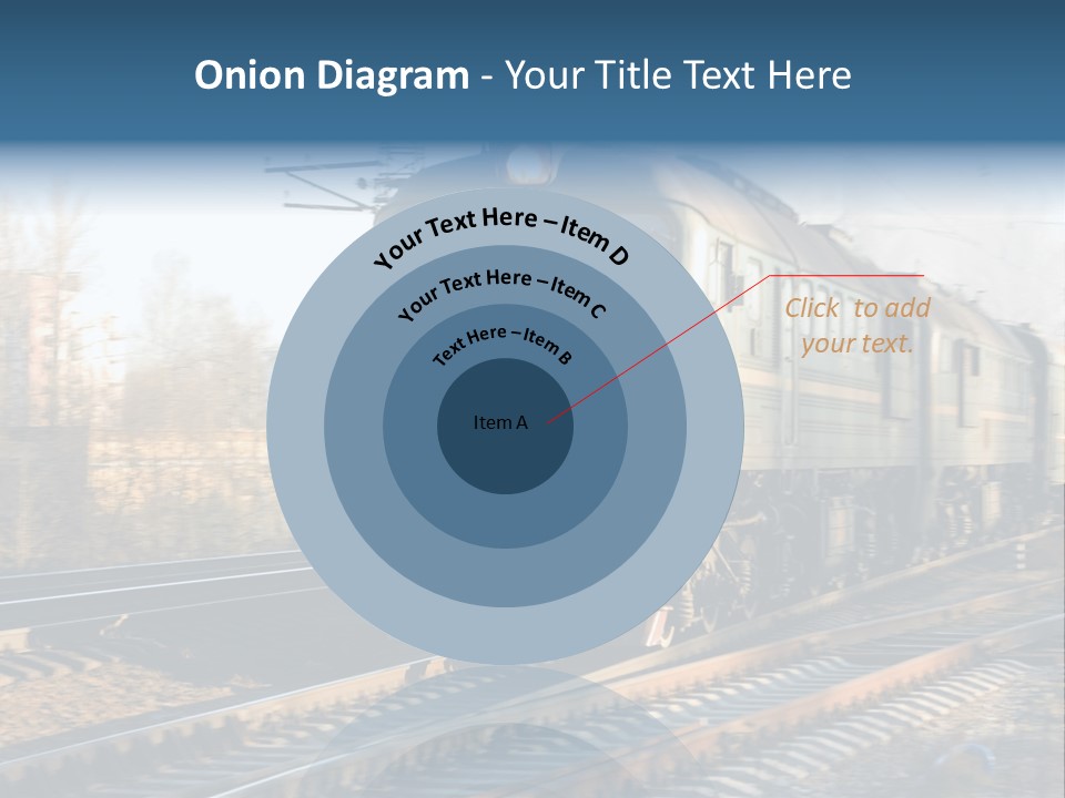 Rail Industrial Cargo PowerPoint Template