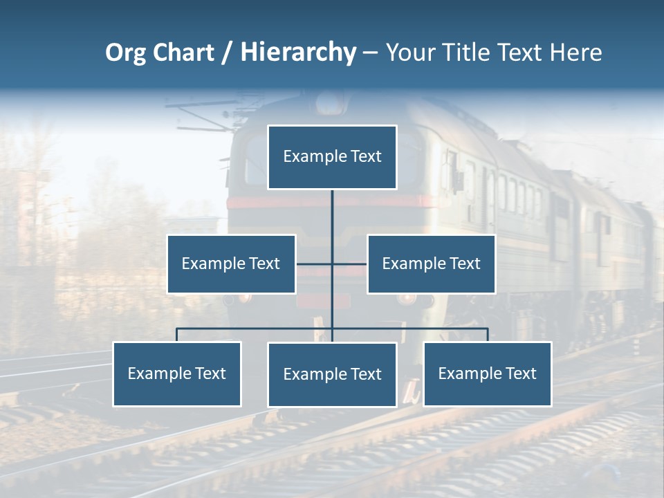 Rail Industrial Cargo PowerPoint Template