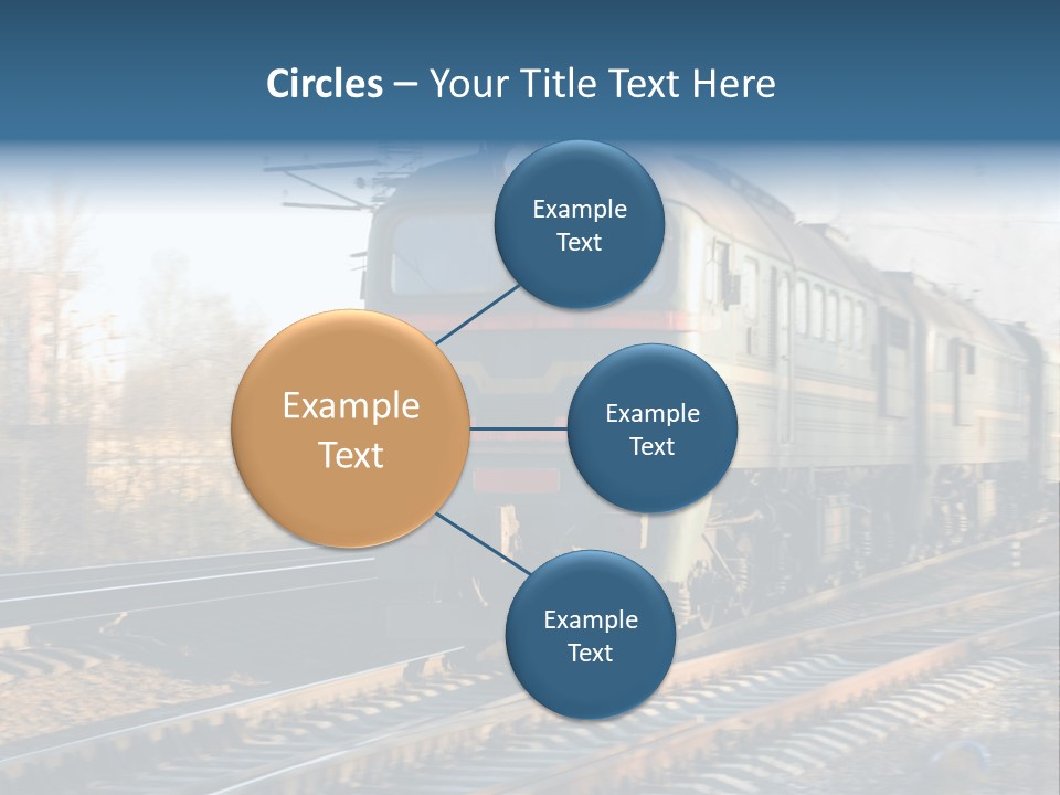 Rail Industrial Cargo PowerPoint Template