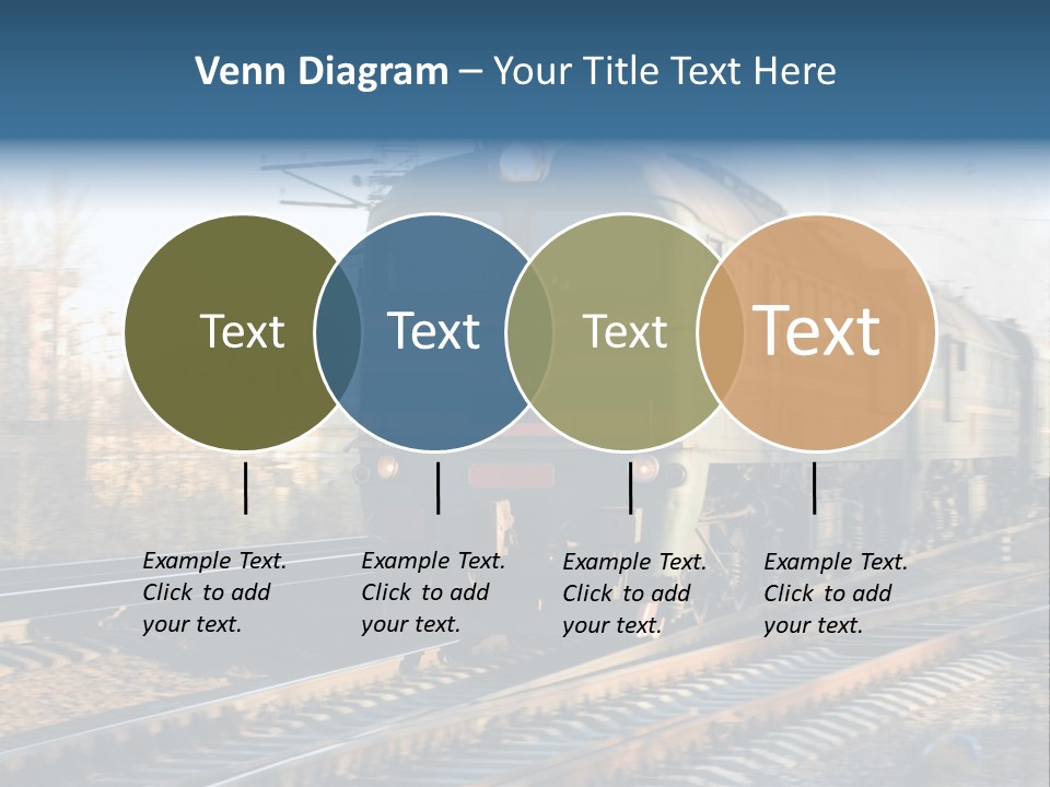 Rail Industrial Cargo PowerPoint Template