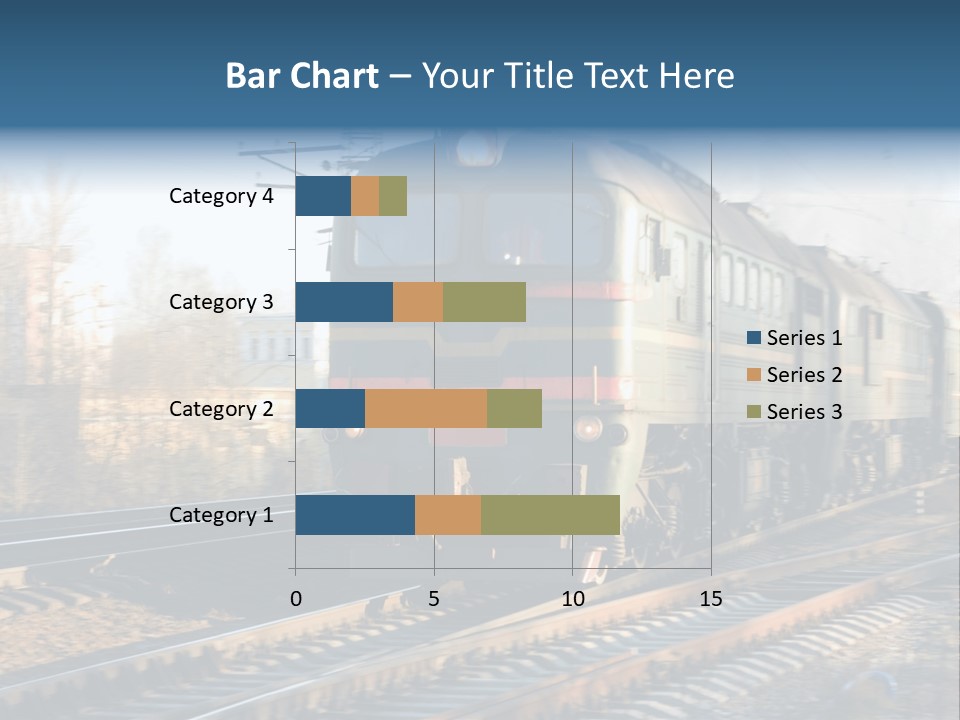 Rail Industrial Cargo PowerPoint Template