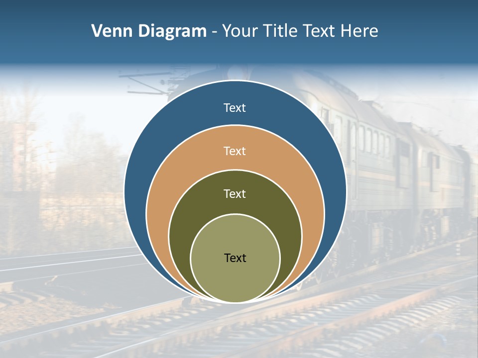 Rail Industrial Cargo PowerPoint Template