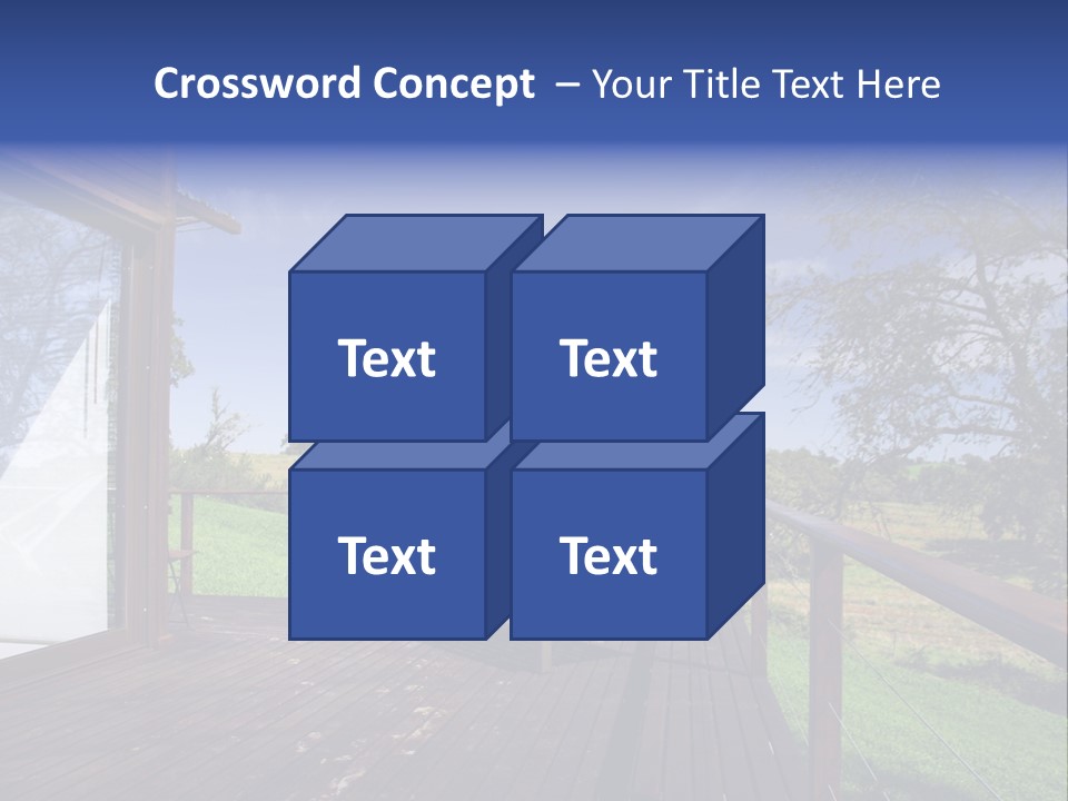 House South Living PowerPoint Template