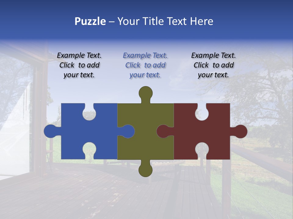 House South Living PowerPoint Template