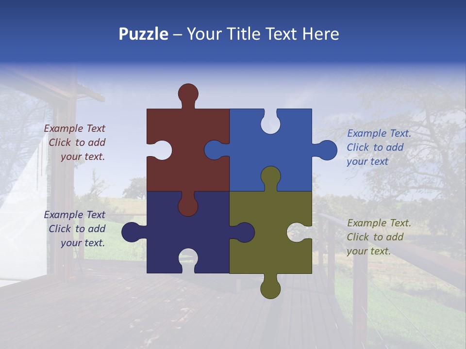 House South Living PowerPoint Template