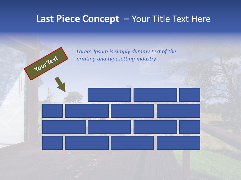 House South Living PowerPoint Template