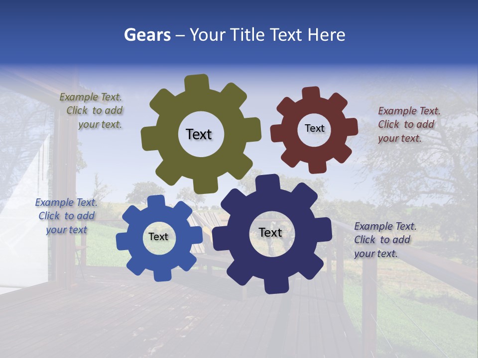 House South Living PowerPoint Template